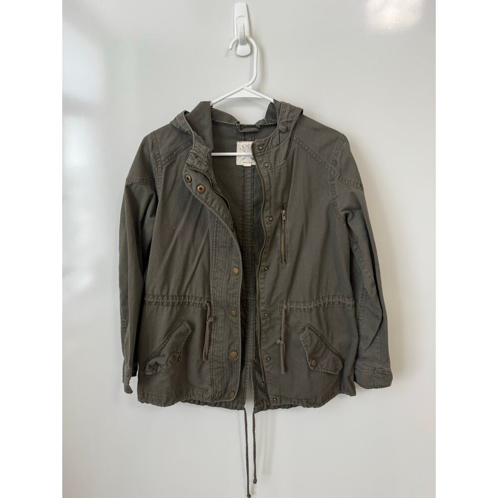 LA Hearts Utility Jacket Army Green Size S